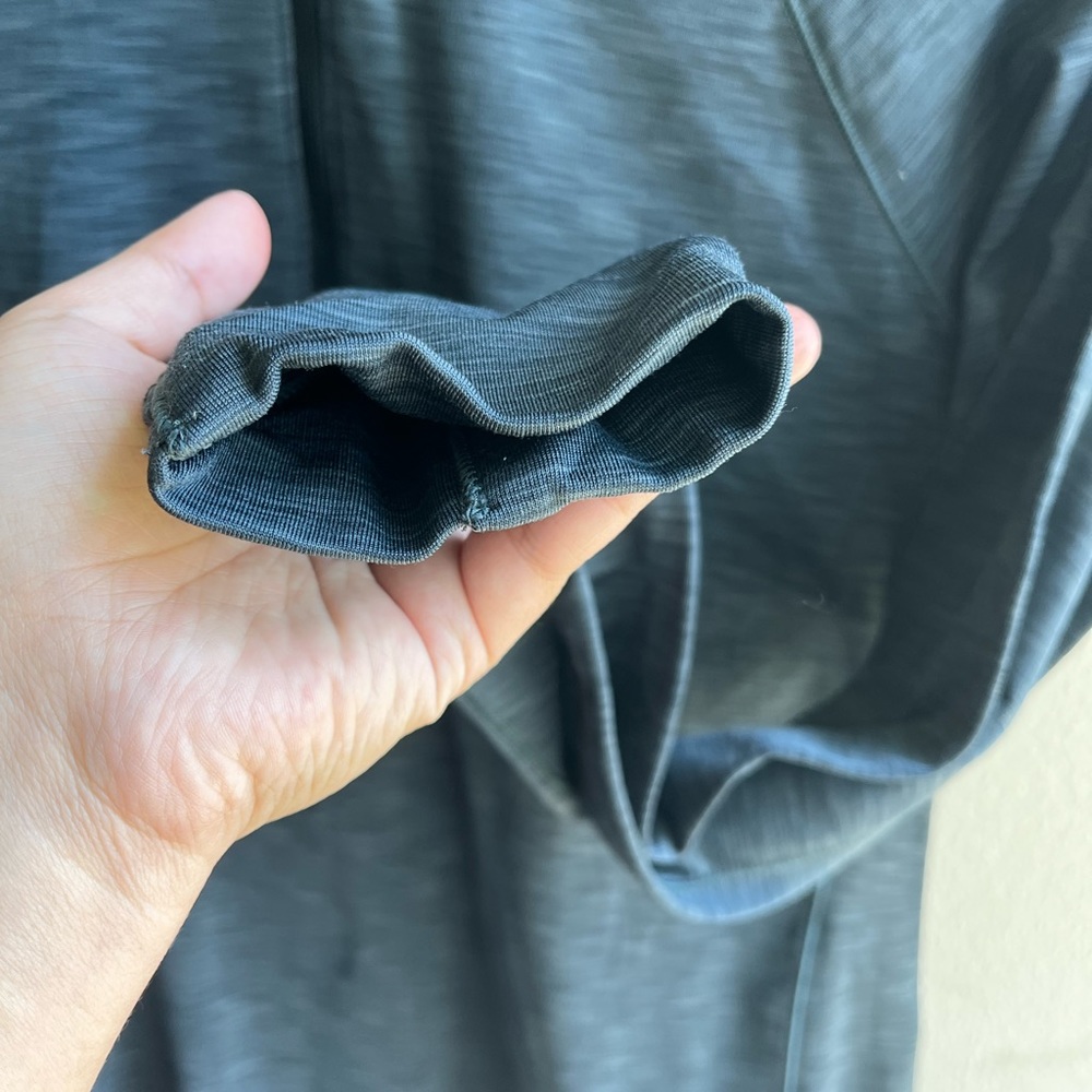 Under Armour Gray Half Zip Pullover - image 3